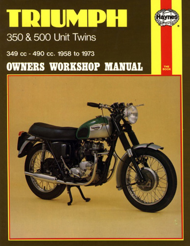 Repair Manual, Triumph 350/500